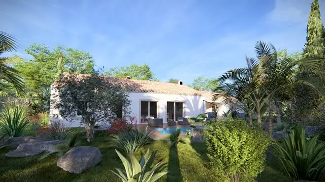 Albes — vue 8 de la villa