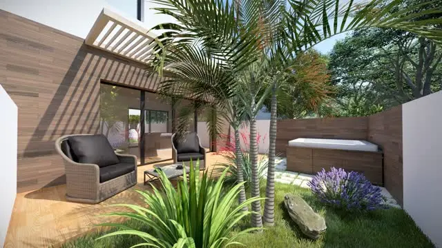 Kochi — vue 3 de la villa