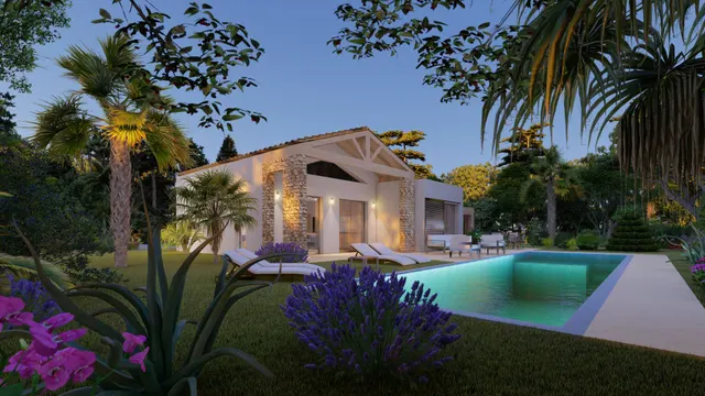 Ponant — vue 1 de la villa